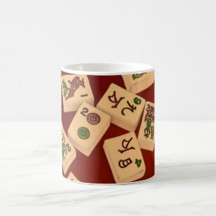 Taza De Café Juego del Mah Jongg