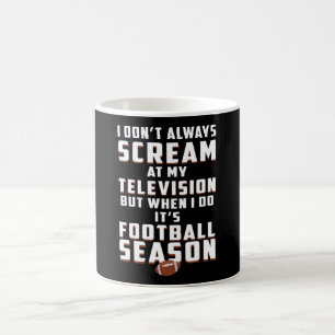 Taza De Café Juego deportivo Equipo americano Idea divertida de