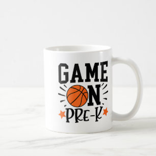 Taza De Café Juego divertido en niños pre-k baloncesto Spor pre