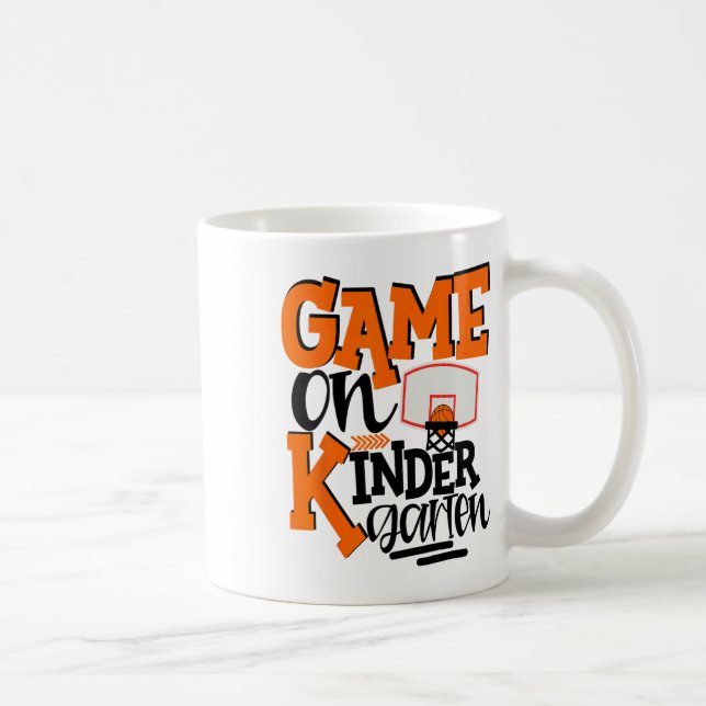Taza De Café Juego En La Escuela De Bocetos De Kindergarten Fun (Derecha)