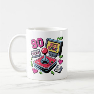 Taza De Café Juego enfermo de los 90