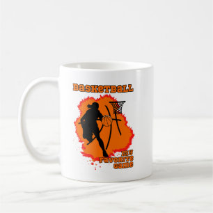 Taza De Café Juego favorito de una jugadora de baloncesto