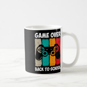 Taza De Café Juego Gracioso De Byck To School Sobre El Vid Estu