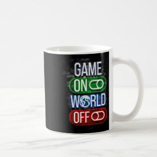 Taza De Café Juego Jugador En Mundo Libre Para Niños Y Hombres