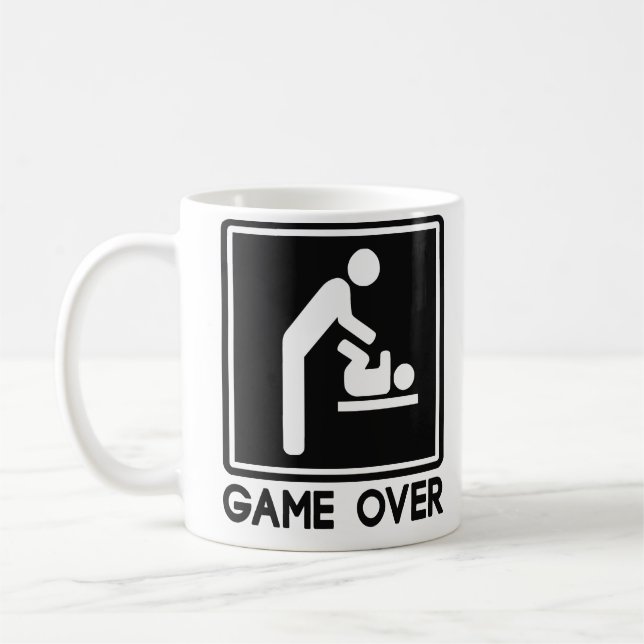 Taza De Café Juego sobre Recién nacido para papá padre (Izquierda)