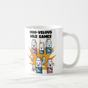 Taza De Café Juegos de la Leche Moo-velous