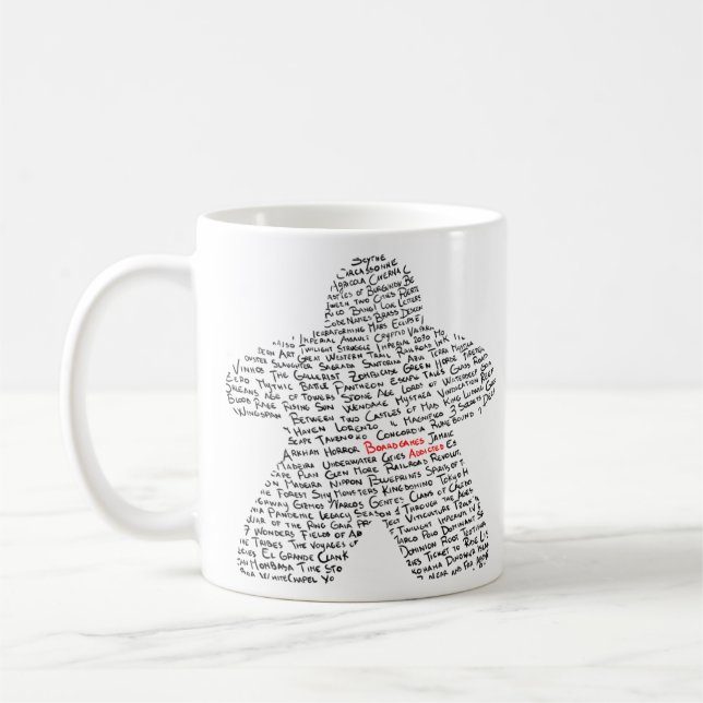 Taza De Café Juegos de mesa Addictados  (Izquierda)