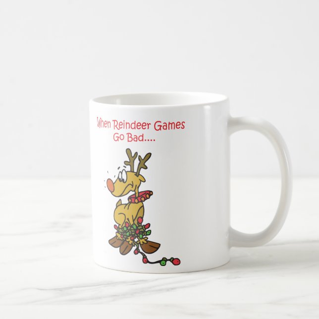 Taza De Café juegos del reno (Derecha)