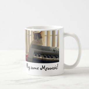 Taza De Café ¡Juegue algún Meowsic!