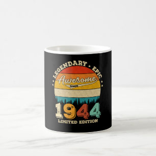 Taza De Café Jueves de cumpleaños 1944, 81 años, increíble rega