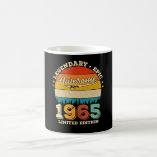 Taza De Café Jueves de cumpleaños 1965, 60 años, maravilloso re