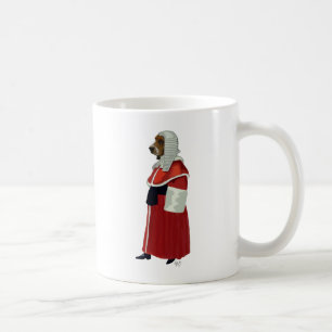 Taza De Café Juez de hete basset lleno