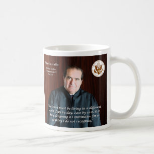 Taza De Café Juez del Tribunal Supremo Antonin Scalia