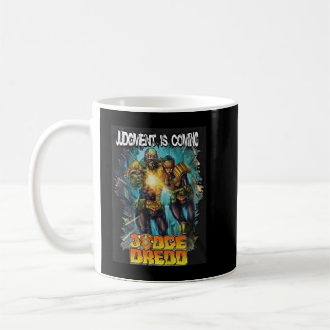 Taza De Café juez dredd cómic (Izquierda)