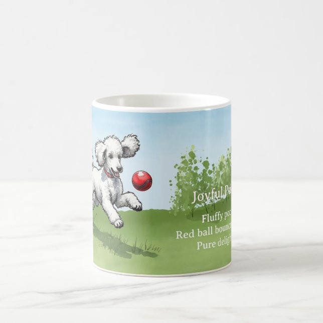 Taza De Café Jugador alegre Haiku Mug (Centro)