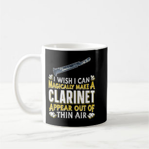 Taza De Café Jugador Clarinet - Magical Magic Woodwind Instrume