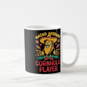 Taza De Café Jugador de agujeros de nacho promedio Cinco De May