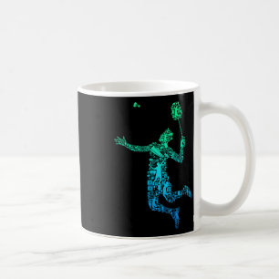 Taza De Café Jugador de Badminton Shuttle Niños Jóvenes