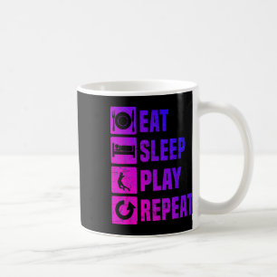 Taza De Café Jugador de bádminton squash hombre bádminton volan
