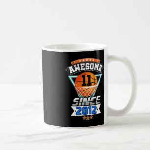 Taza De Café Jugador de baloncesto con 11 años impresionante de