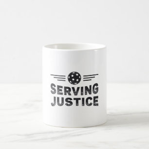 Taza De Café Jugador de baloncesto con jueza Dink Pickleball