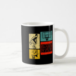 Taza De Café Jugador de baloncesto deportivo vintage niños homb