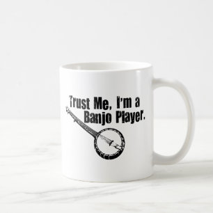 Taza De Café Jugador de Banjo