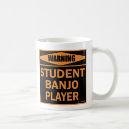 Taza De Café Jugador de Banjo Estudiantil Café Mug