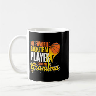 Taza De Café Jugador de Basquetbol Favorito Llama a la Abuela B