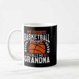 Taza De Café Jugador de Basquetbol Favorito Llama a la Abuela B