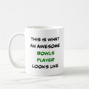 Taza De Café jugador de bolos, increíble