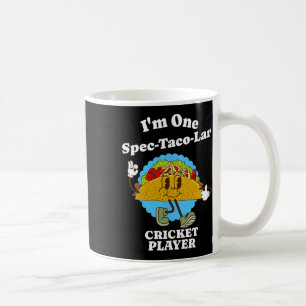 Taza De Café Jugador de cricket divertido cita de aprecio de ta