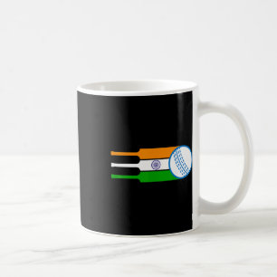 Taza De Café Jugador de críquet indio Equipo Aficionados al crí