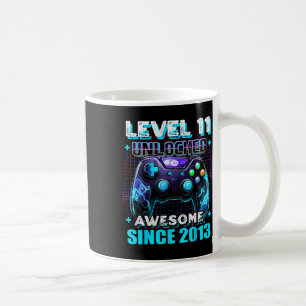 Taza De Café Jugador de cumpleaños 11 años niño gracioso de Bda