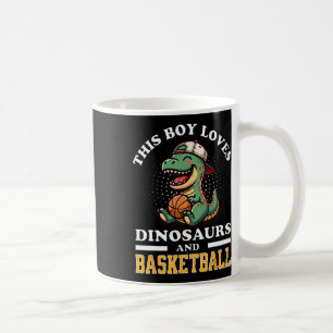 Taza De Café Jugador de Dinosaurio T Rex Sketll Hombres Niños A