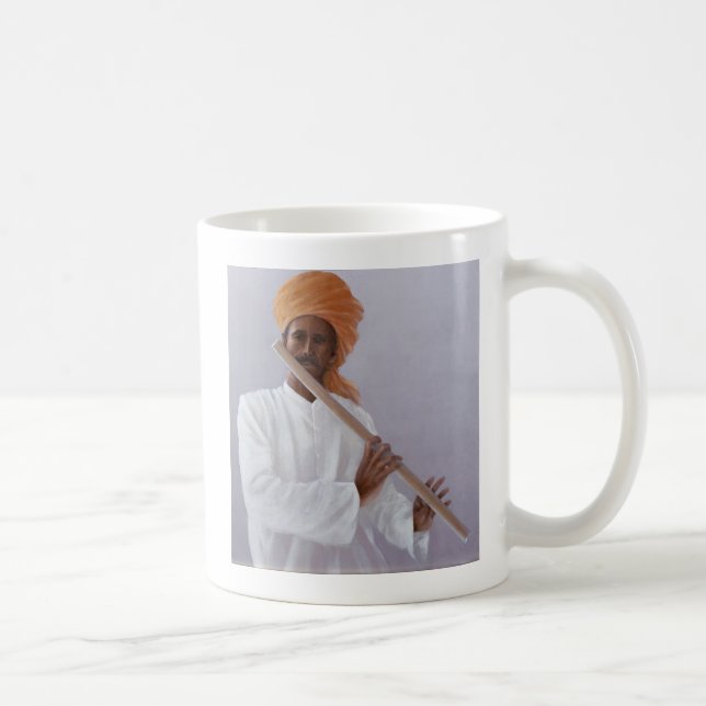 Taza De Café Jugador de flauta (Derecha)