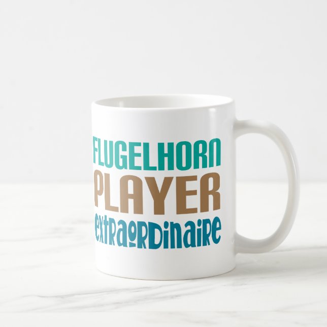 Taza De Café Jugador de Flugelhorn Extraordinaire (Derecha)