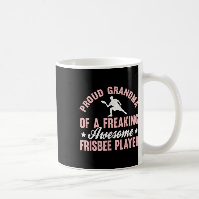 Taza De Café Jugador de Frisbee Ultimate Frisbee Disc Golf Abue (Derecha)