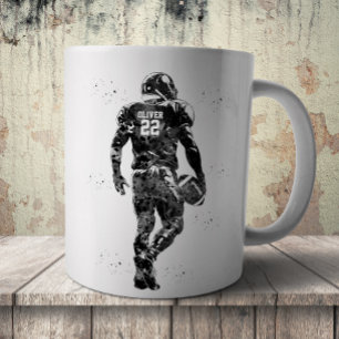 Taza De Café Jugador de Fútbol Americano