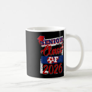 Taza De Café Jugador de fútbol americano de último año de la pr
