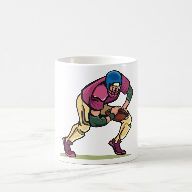 Taza De Café Jugador de Fútbol de Gridiron (Subido por el creador)