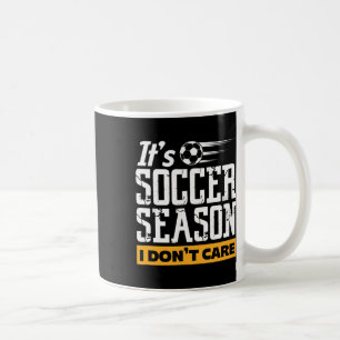 Taza De Café Jugador de Fútbol Equipo Es Temporada de Fútbol No