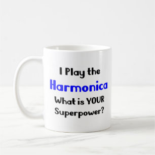 Taza De Café jugador de harmónica