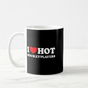 Taza De Café Jugador de Hockey Amor Divertido Lindo Hockey Favo