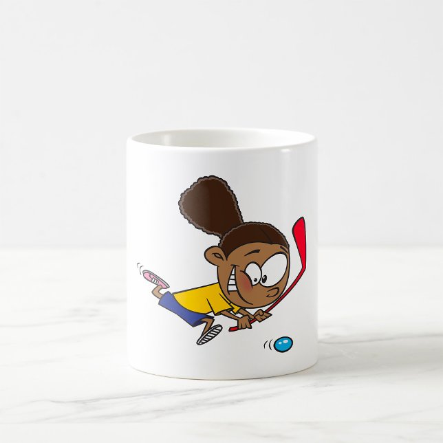 Taza De Café Jugador de hockey chica (Subido por el creador)