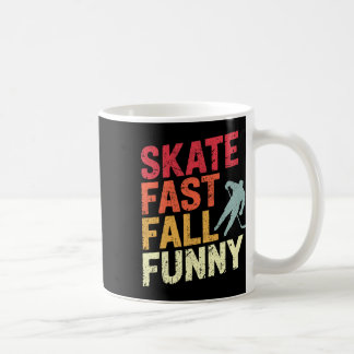 Taza De Café Jugador de hockey en estanque patina rápido Shinny
