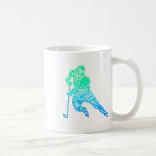 Taza De Café Jugador de Hockey Hockey sobre Hielo Juventud Homb