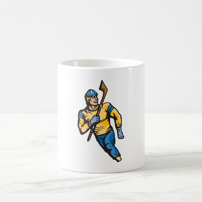 Taza De Café Jugador de hockey muscular (Subido por el creador)