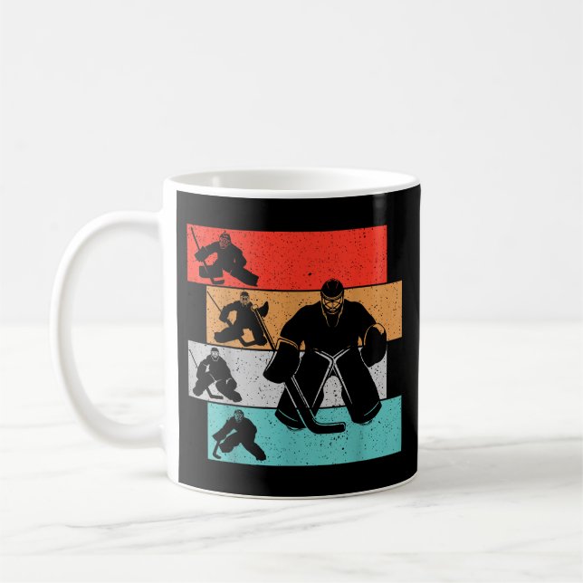 Taza De Café Jugador de hockey sobre hielo (Izquierda)