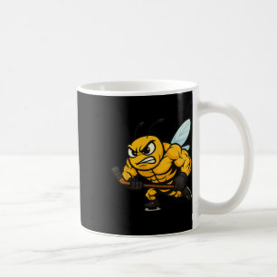 Taza De Café Jugador de Hockey sobre Hielo Abeja Enojada Insect